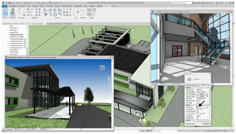 Uncropped Perspective View
